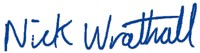 Nick Wrathall Signature